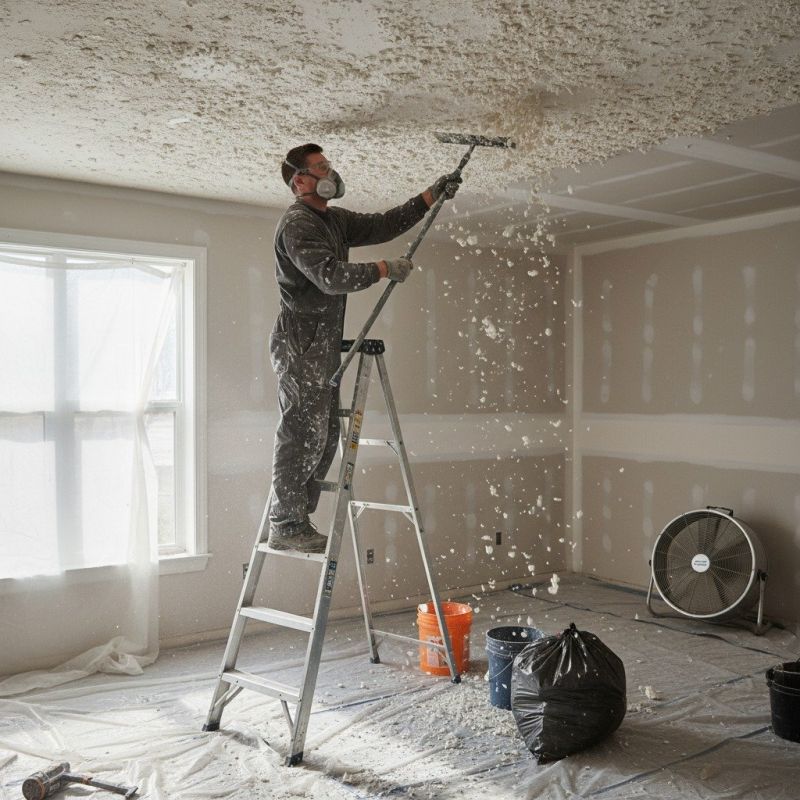 Popcorn Ceiling Sanding