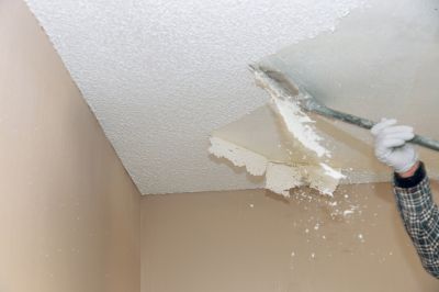 Popcorn Ceiling Sanding Process